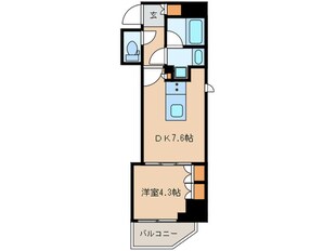 パークアクシス三番町の物件間取画像